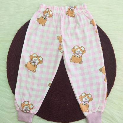 Printed Cotton Pyjama set - Bear Hug