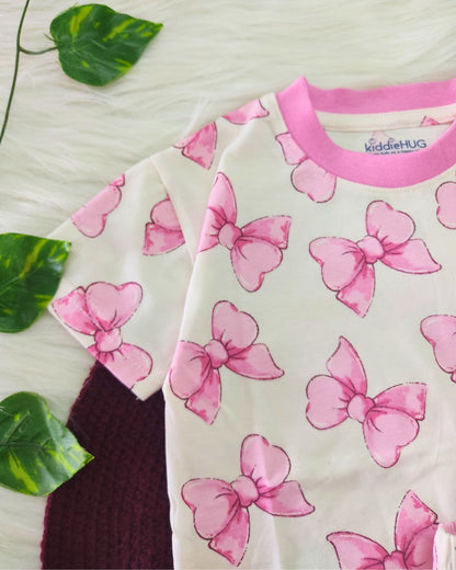 Bows - Oversized Co-ord set
