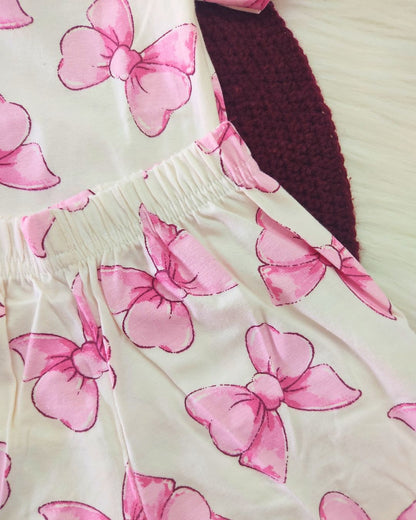 Bows - Oversized Co-ord set