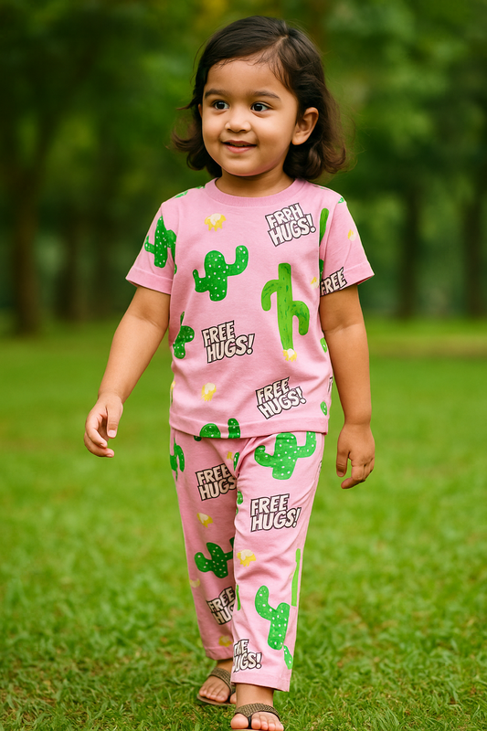 Tee & Pyjama set - Free Hugs