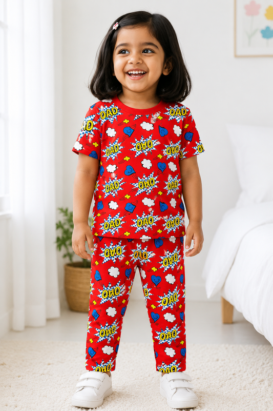 Tee & Pyjama set - Super Dad