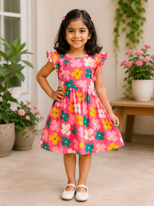 Comfy Frock - Tropical Bloom