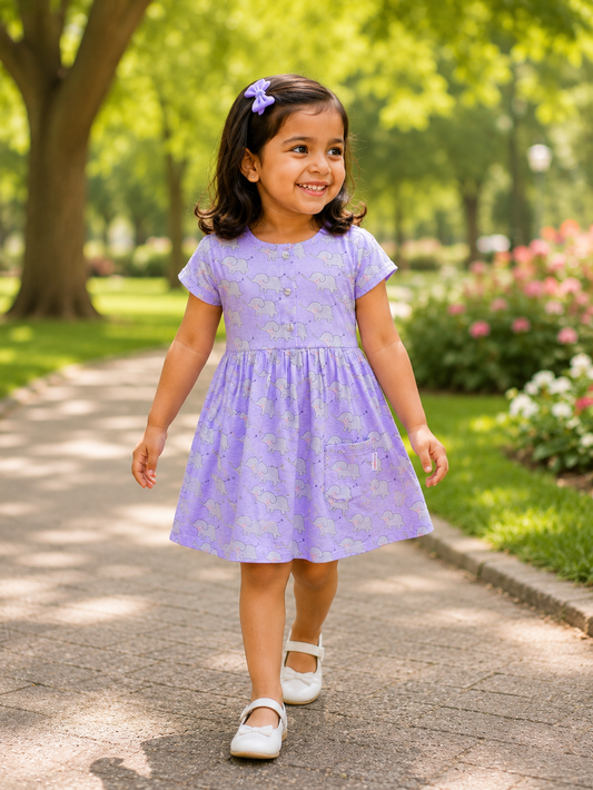 Comfy Frock - Ellie Lavender