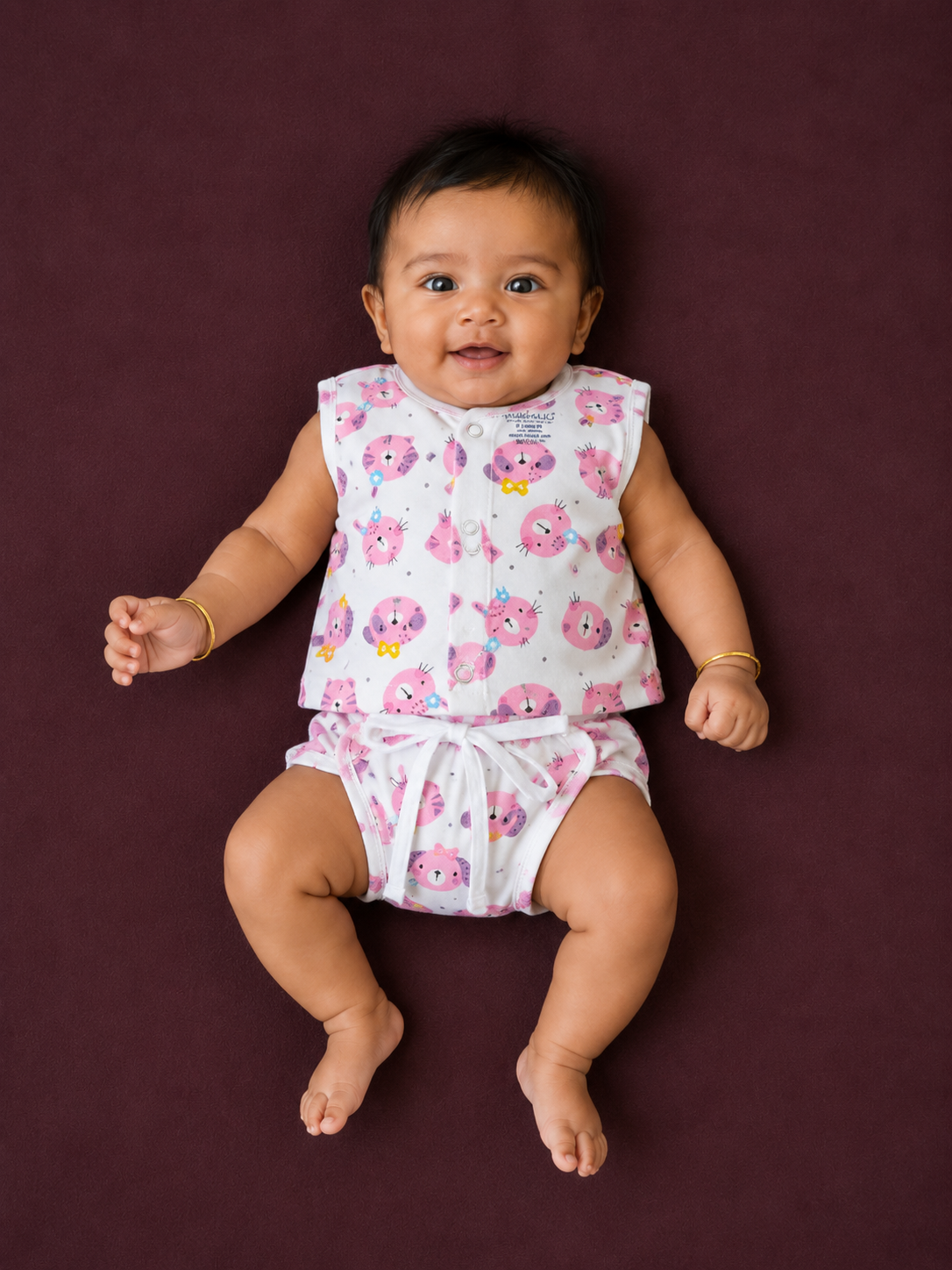 Jabla+Nappy Set Pack of 4 (0-3 months) Combo-1