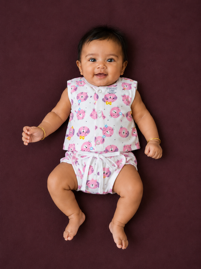 Jabla+Nappy Set Pack of 4 (0-3 months) Combo-1