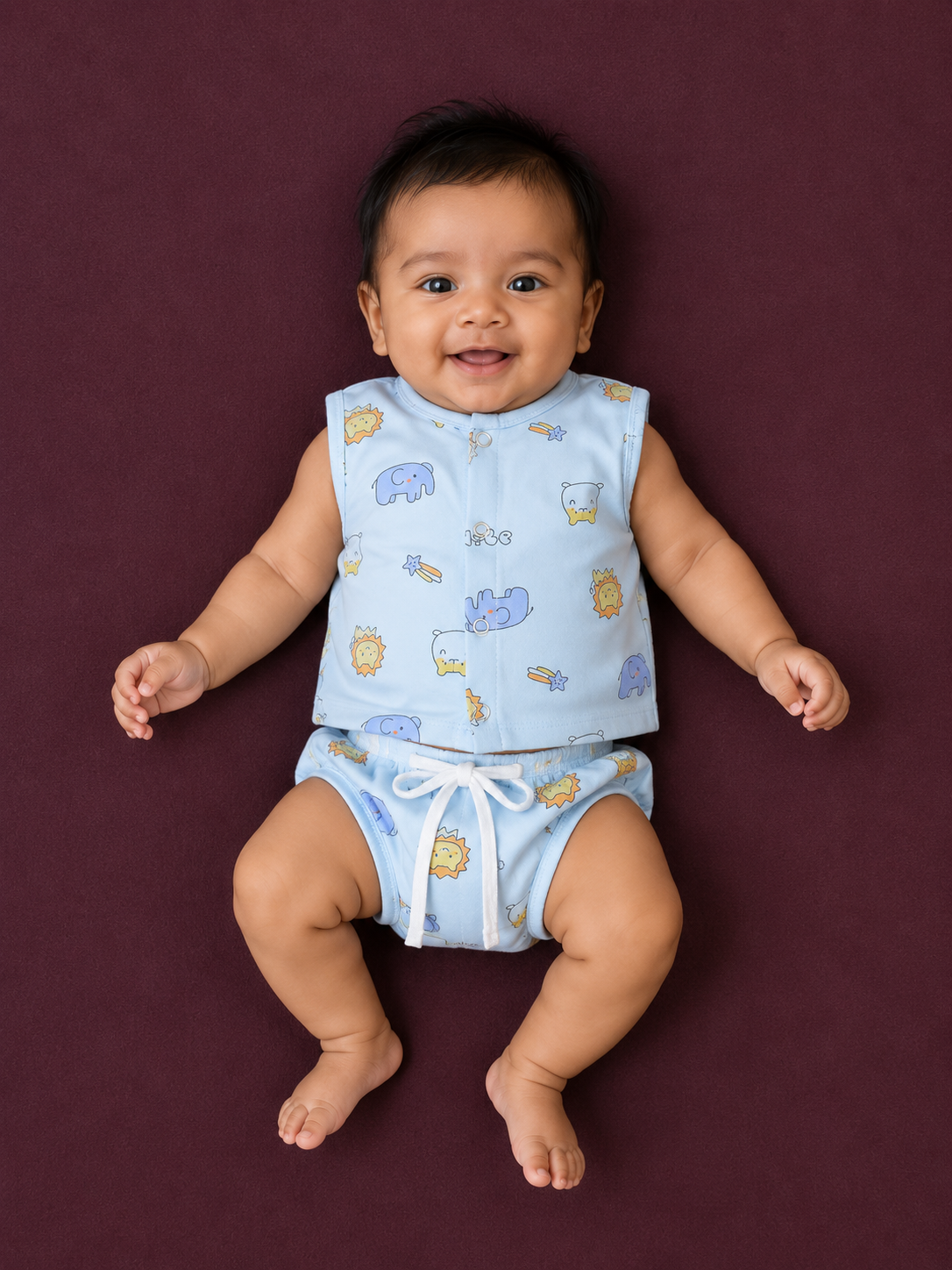 Jabla+Nappy Set Pack of 4 (0-3 months) Combo-1