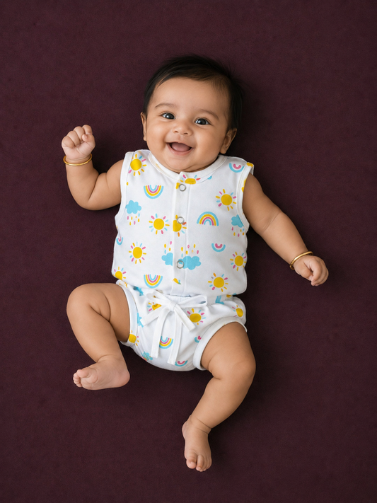 Jabla+Nappy Set Pack of 4 (0-3 months) Combo-16