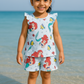 Frill Co-ord set - Aqua Fantacy
