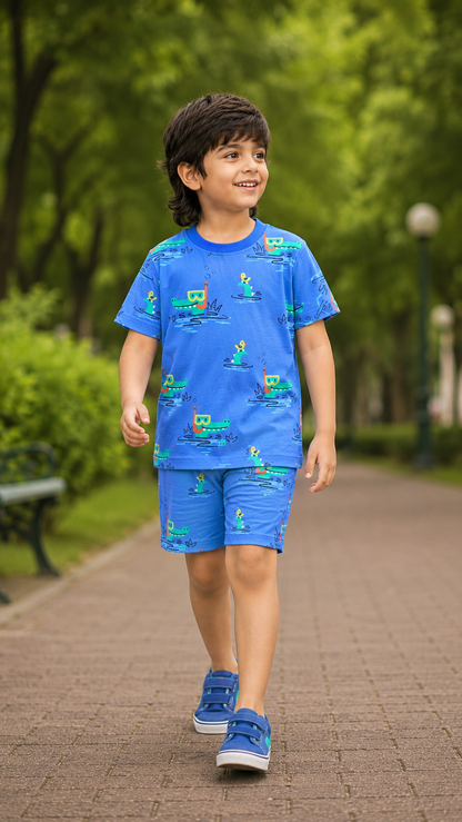 Crocodile - Oversized Co-ord set