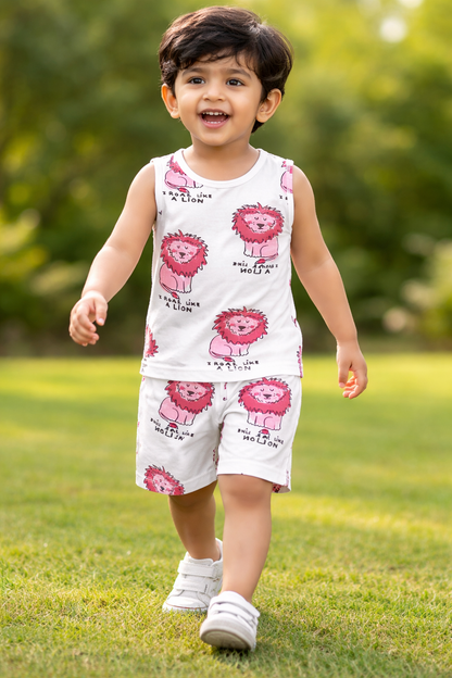Sleeveless Top & shorts set - Leo