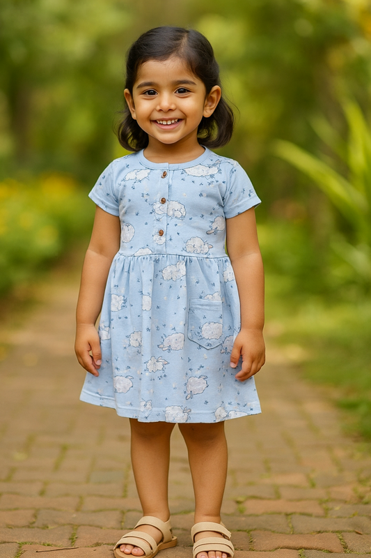 Comfy Frock - Starry Sheep