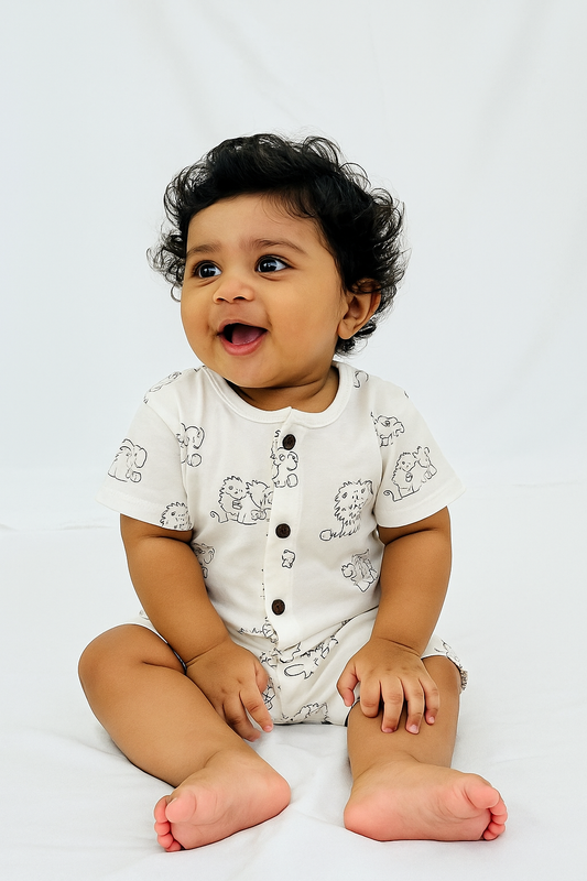 Sleeve Jabla + Shorts set - Lion