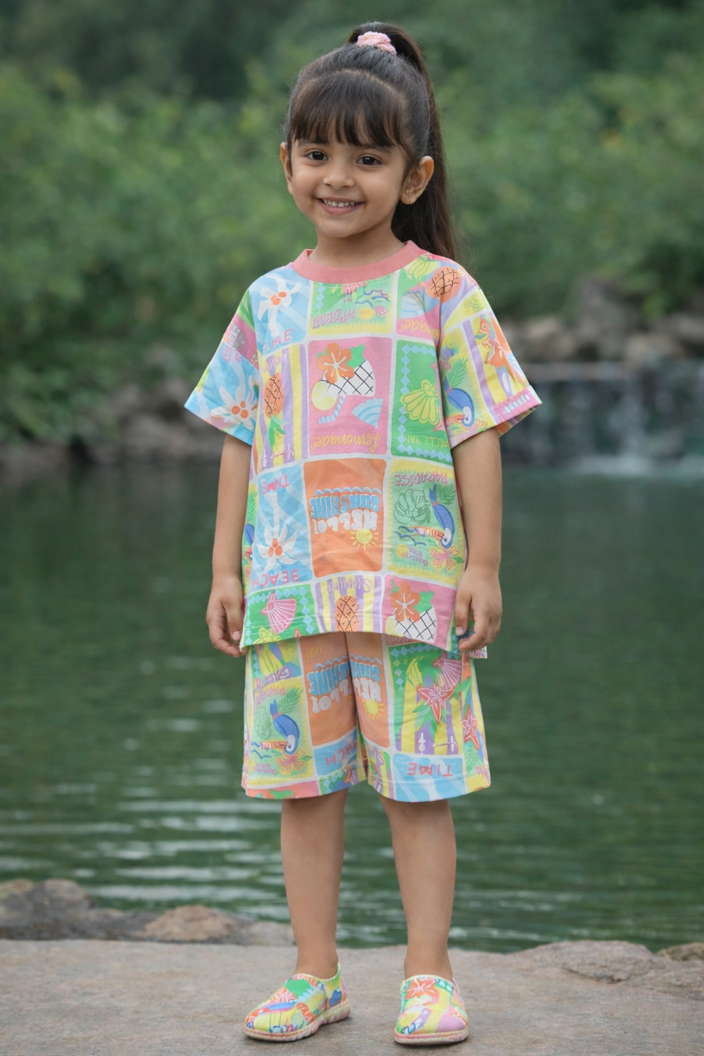 Hello Summer - Oversized Co-ord set