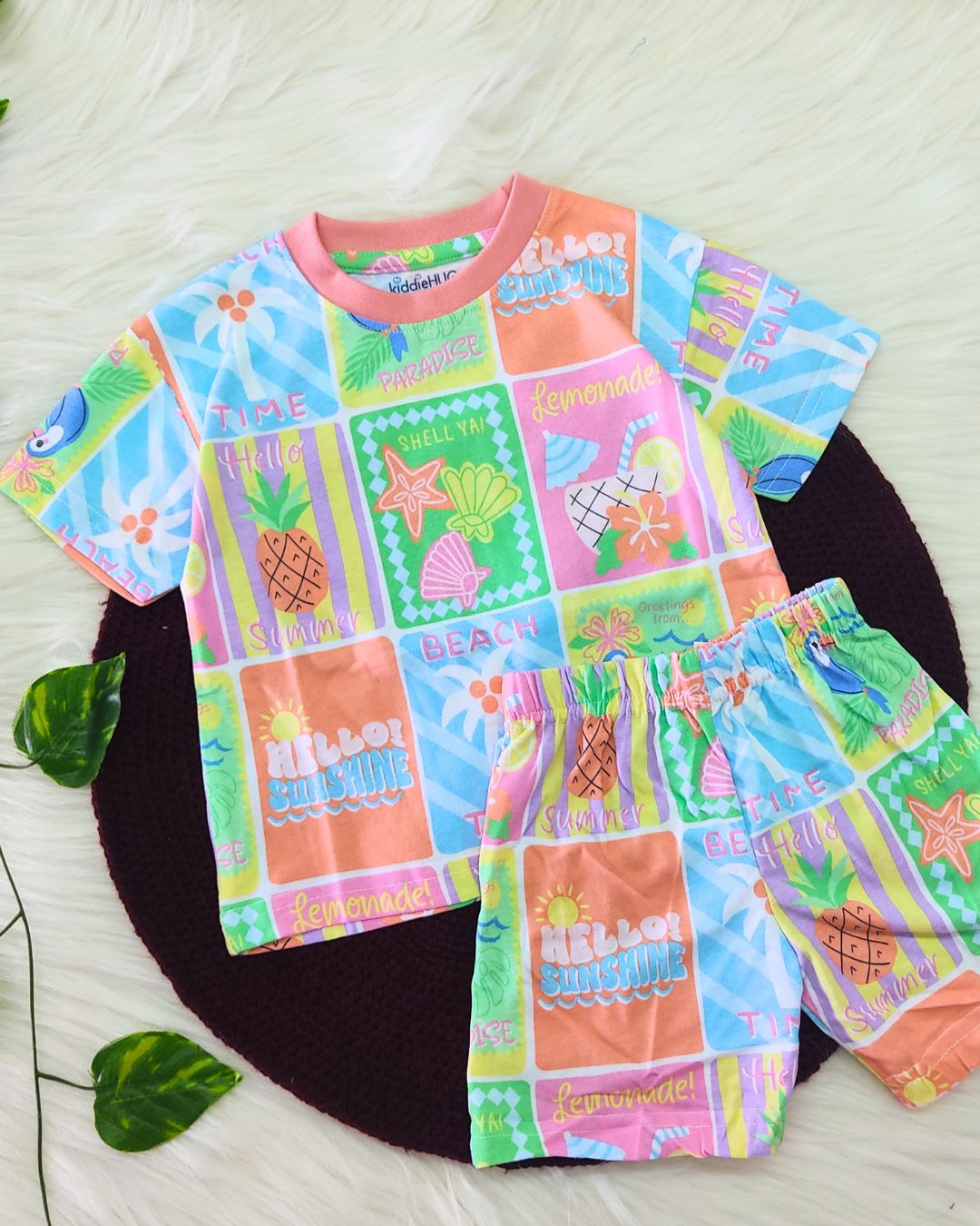 Hello Summer - Oversized Co-ord set