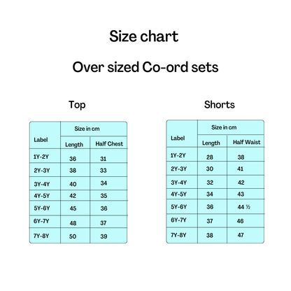 Fox - Oversized Co-ord set