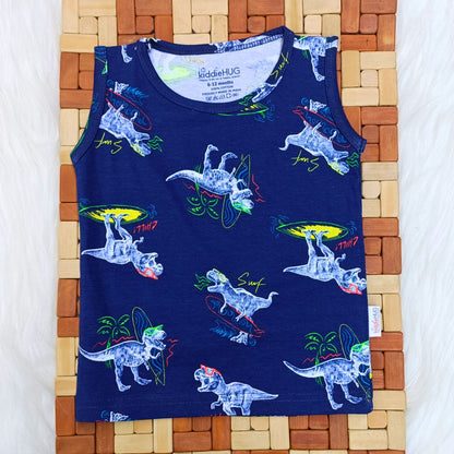 Sleeveless Top & shorts set - Dino Adventure