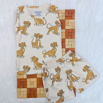 Sleeveless Top & shorts set - Simba