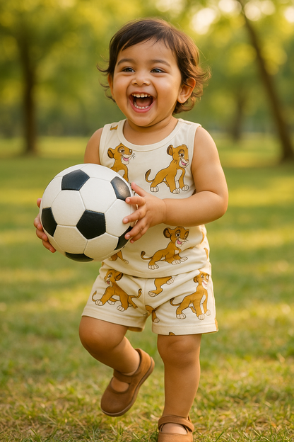 Sleeveless Top & shorts set - Simba