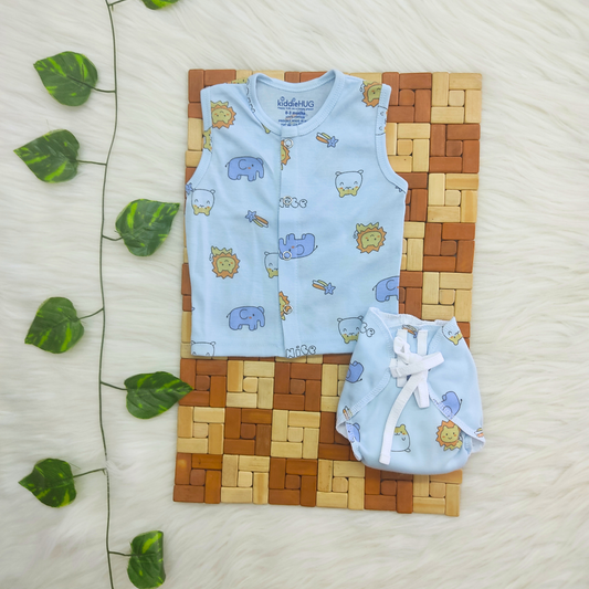 Jabla+Nappy Set Pack of 4 (0-3 months) Combo-2