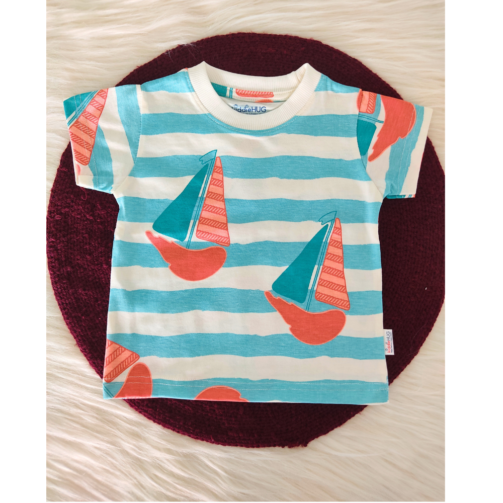 Tee & Pyjama set - Sail Stripe