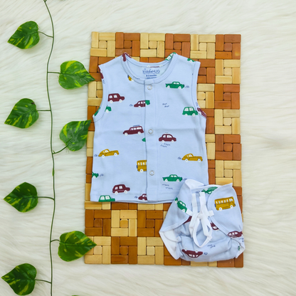 Jabla+Nappy Set Pack of 4 (0-3 months) Combo-14