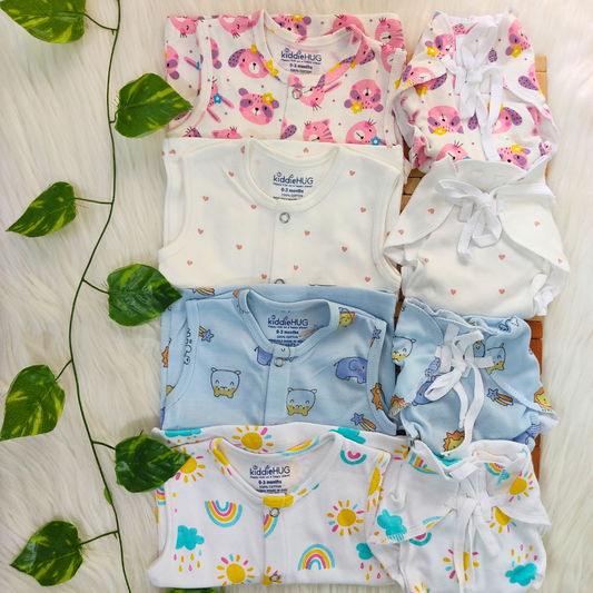 Jabla+Nappy Set Pack of 4 (0-3 months) Combo-1