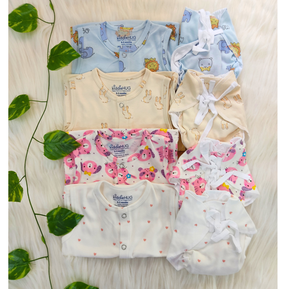 Jabla+Nappy Set Pack of 4 (0-3 months) Combo-2