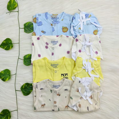 Jabla+Nappy Set Pack of 4 (0-3 months) Combo-11