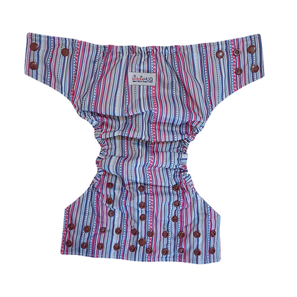 2 Diapers + 4 Inserts super saver combo-2 (6kg - 17kg)