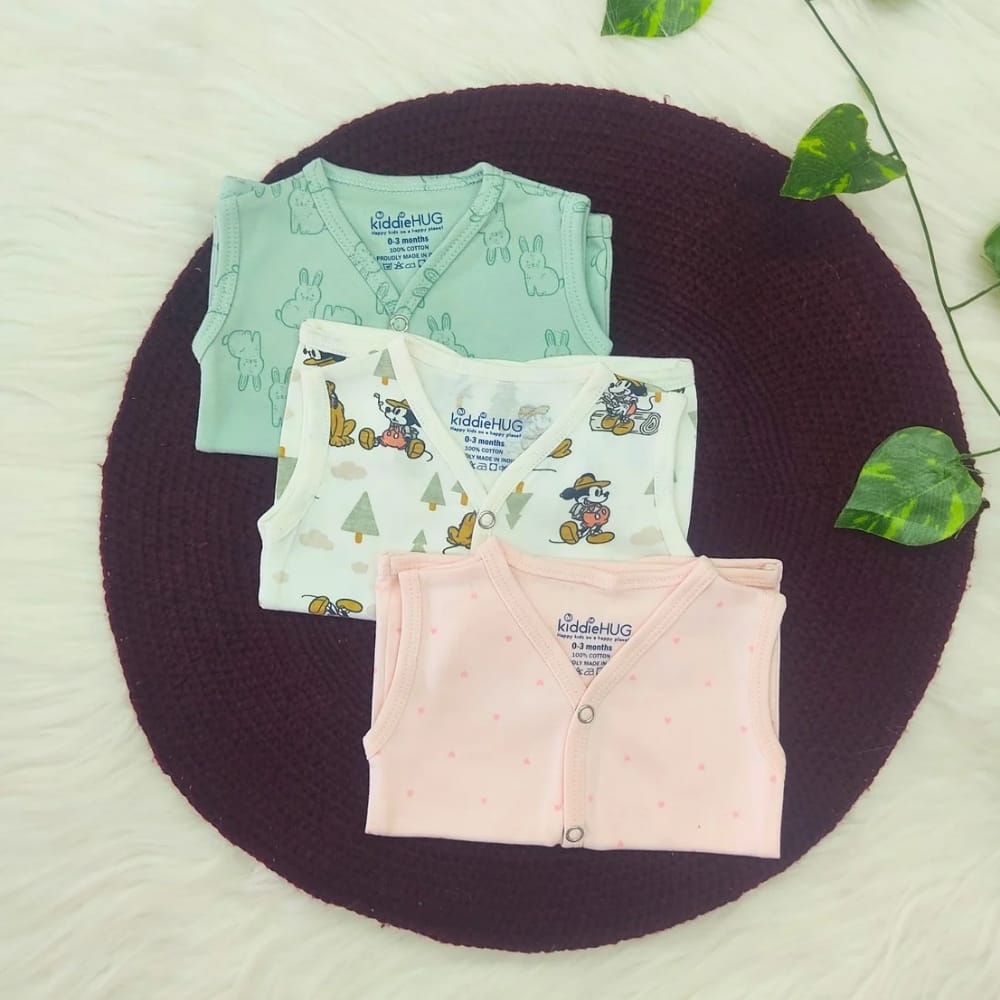 Organic Knitted Cotton Jablas - Pack Of 3 combo-8