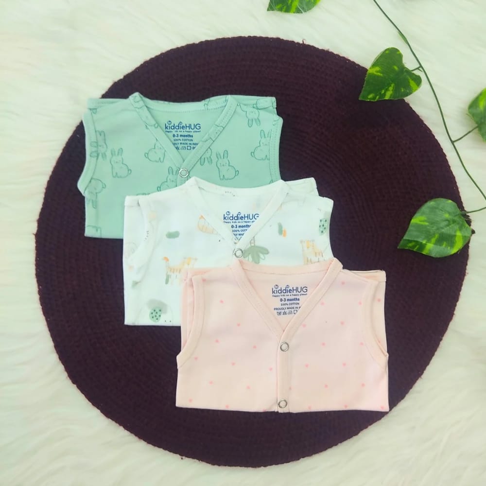 Organic Knitted Cotton Jablas - Pack Of 3 combo-9