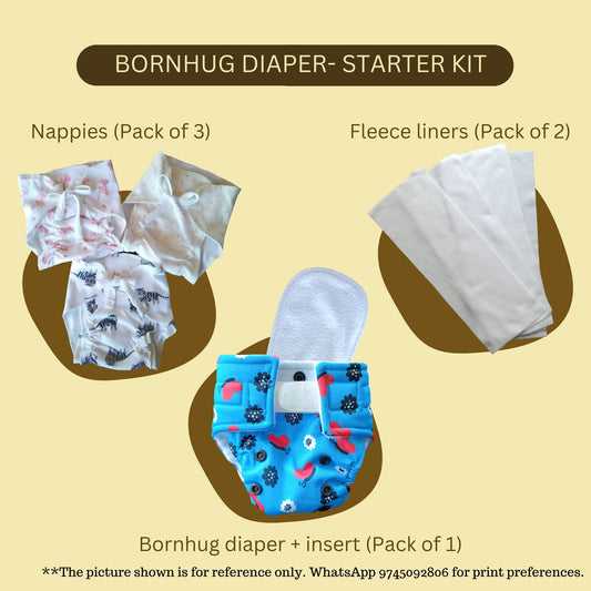 Newborn Starter kit - Diaper+Nappies