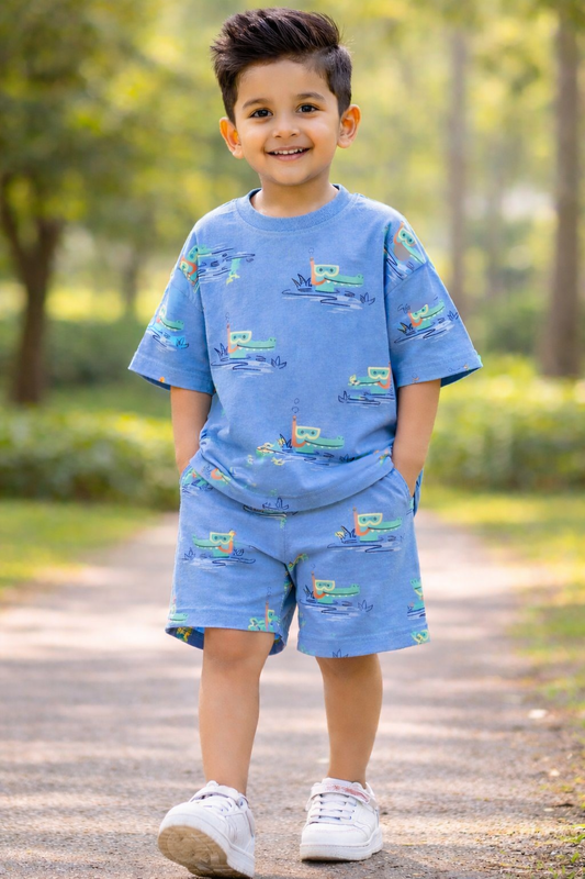 Crocodile - Oversized Co-ord set