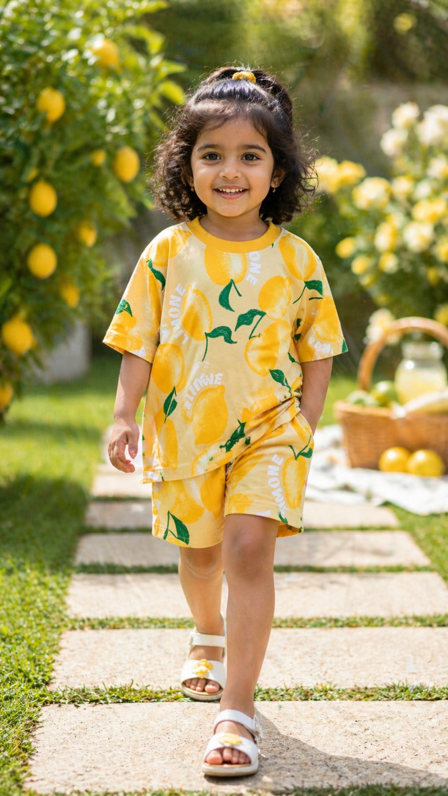 Lemon Bliss - Oversized Co-ord set