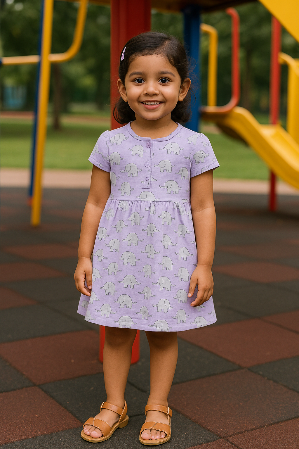 Comfy Frock - Ellie Lavender