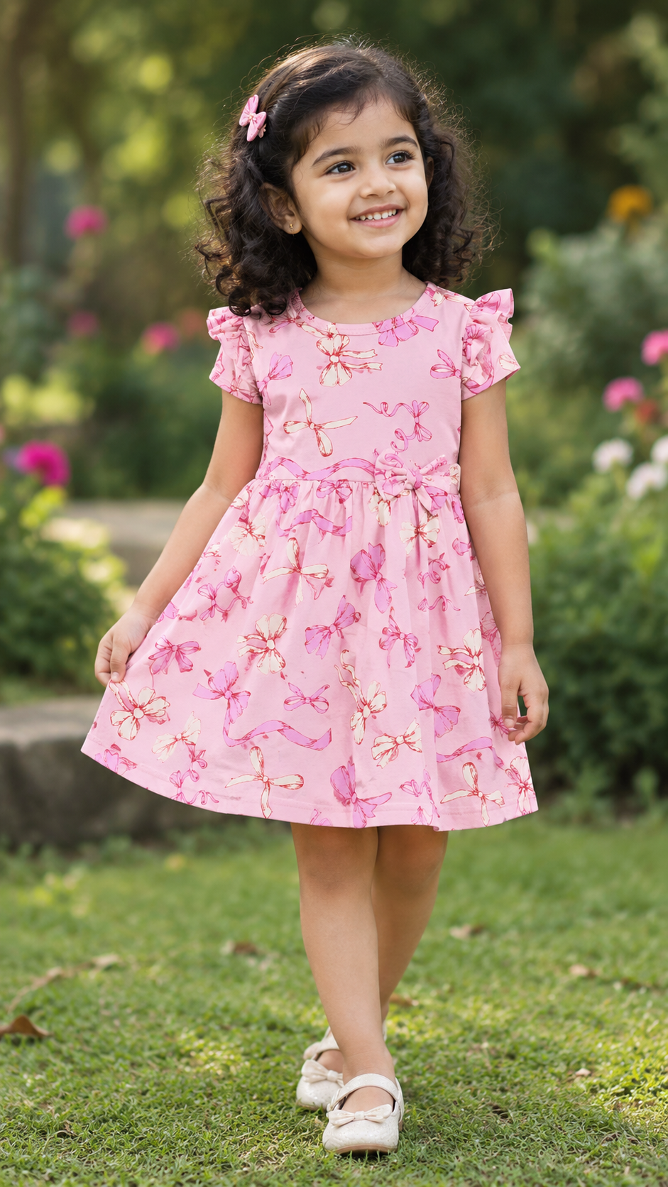 Comfy Frock - Sweet Bow