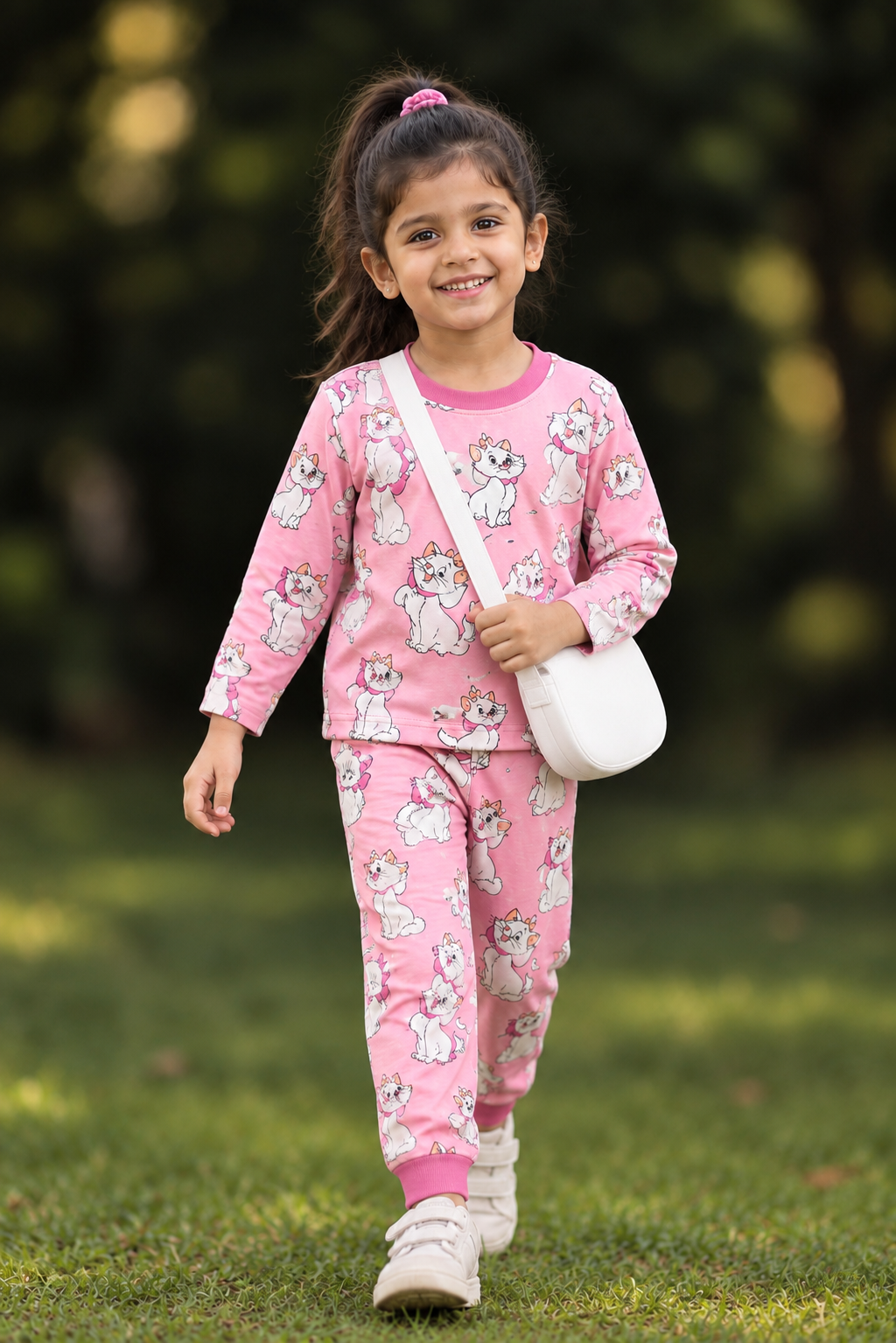 Printed Cotton Pyjama set - Kitty-Marie