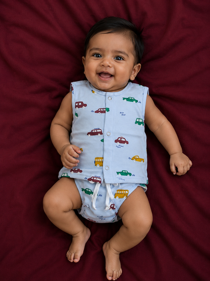 Jabla+Nappy Set Pack of 4 (0-3 months) Combo-19