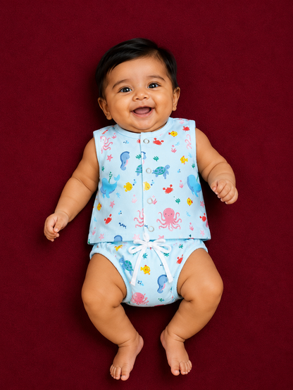 Jabla+Nappy Set Pack of 4 (0-3 months) Combo-5