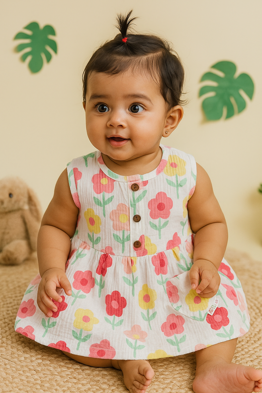 Infant Sets - Red Bloom