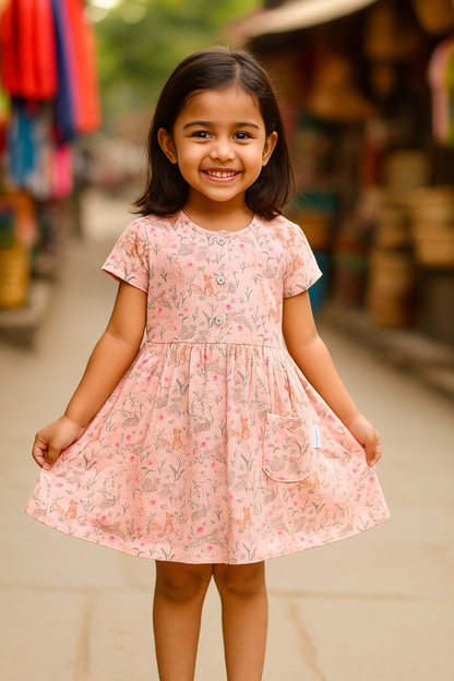 Comfy Frock - Floral Flowers