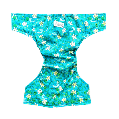 Freesize cloth diaper+Insert  - Cuckoos nest(6kg-17kg) - Day time usage