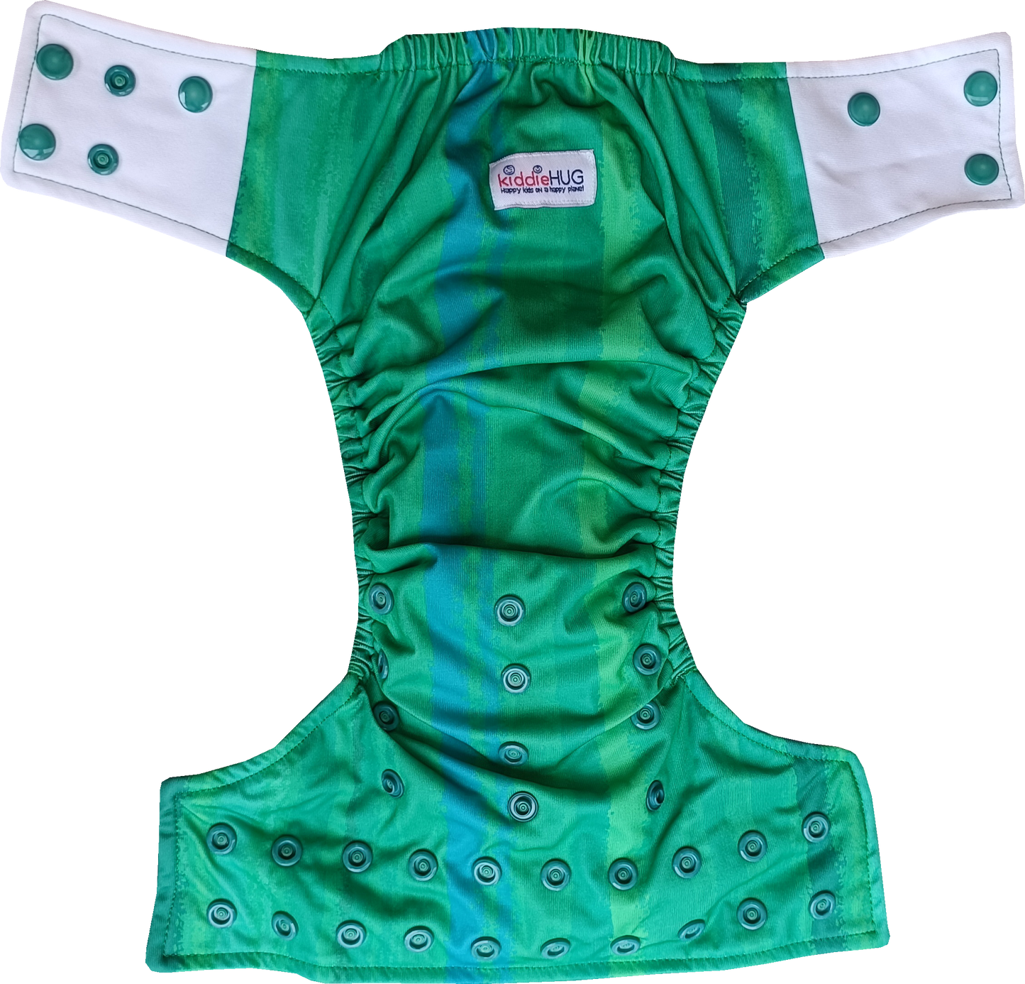 Freesize cloth diaper - Green shades (6kg-17kg) - Day and night usage