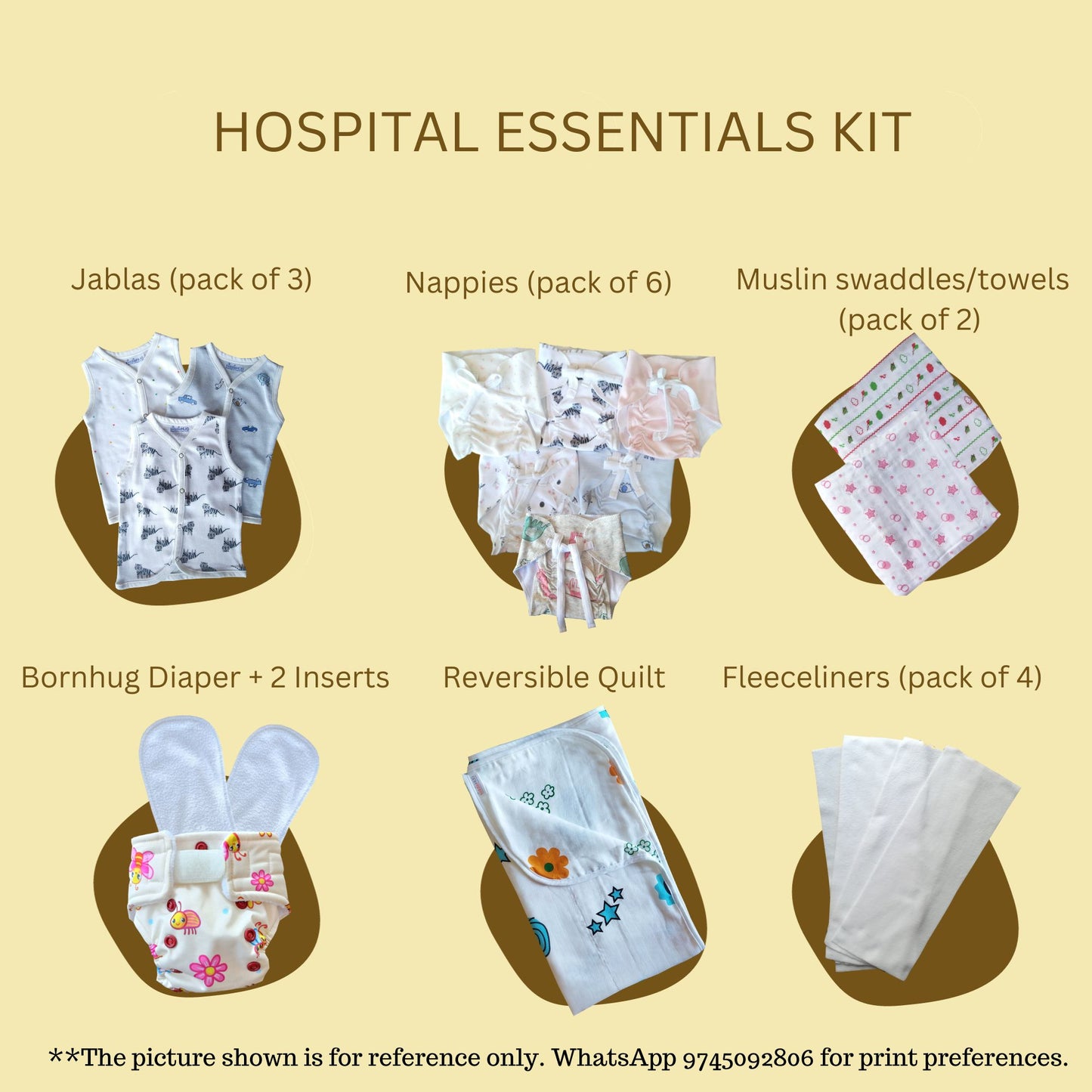 Newborn- Hospital Essential Kit – kiddiehug