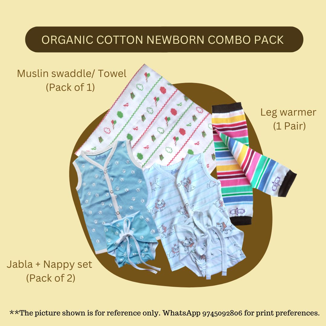 Organic Cotton Newborn Combo Pack - 2