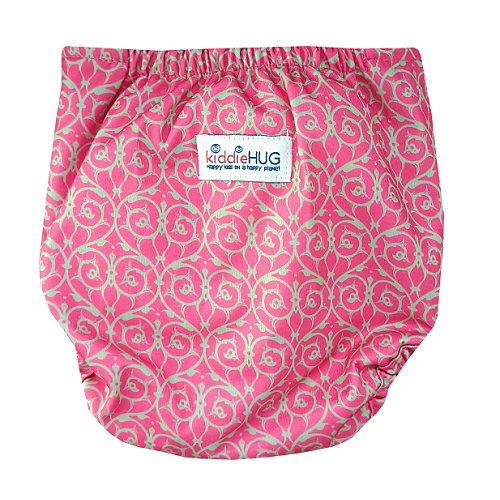 Freesize cloth diaper+Insert  - Curliecue(6kg-17kg) - Day time usage