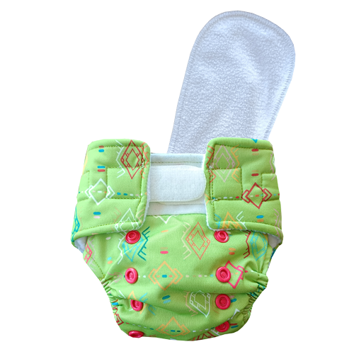 Green Mellow - Newborn diaper with 1 insert (2.5kg - 8kg)