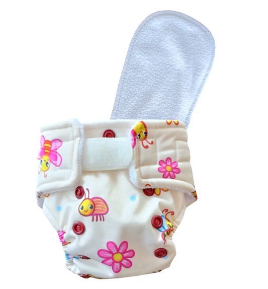 Bug And Bud - Newborn diaper with 1 insert (2.5kg - 8kg)