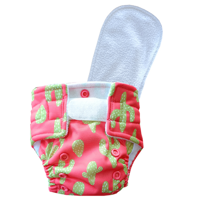 Cactus - Newborn diaper with 1 insert (2.5kg - 8kg)