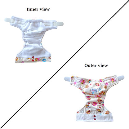 Bug And Bud - Newborn diaper with 1 insert (2.5kg - 8kg)